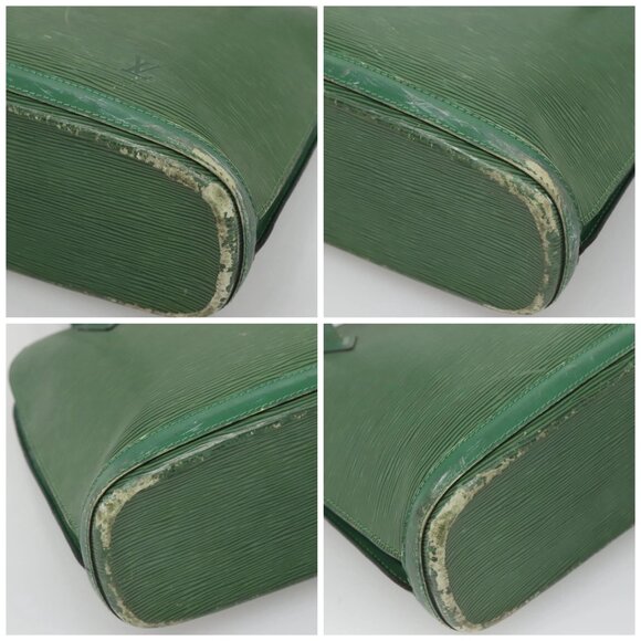 LOUIS VUITTON Epi Lussac Shoulder Bag Green M52284 LV Auth 128573 - Picture 14 of 16